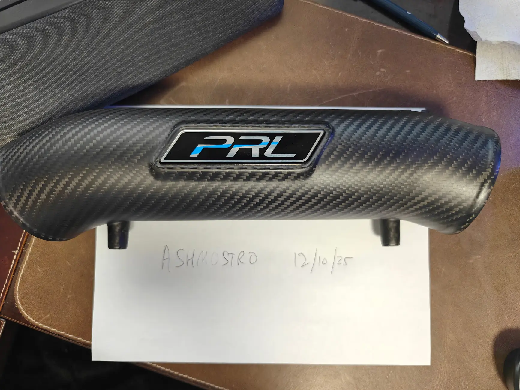 Acura Integra PRL Matte Carbon Fiber inlet tube (tube only, not whole kit) 1765393820039-u8