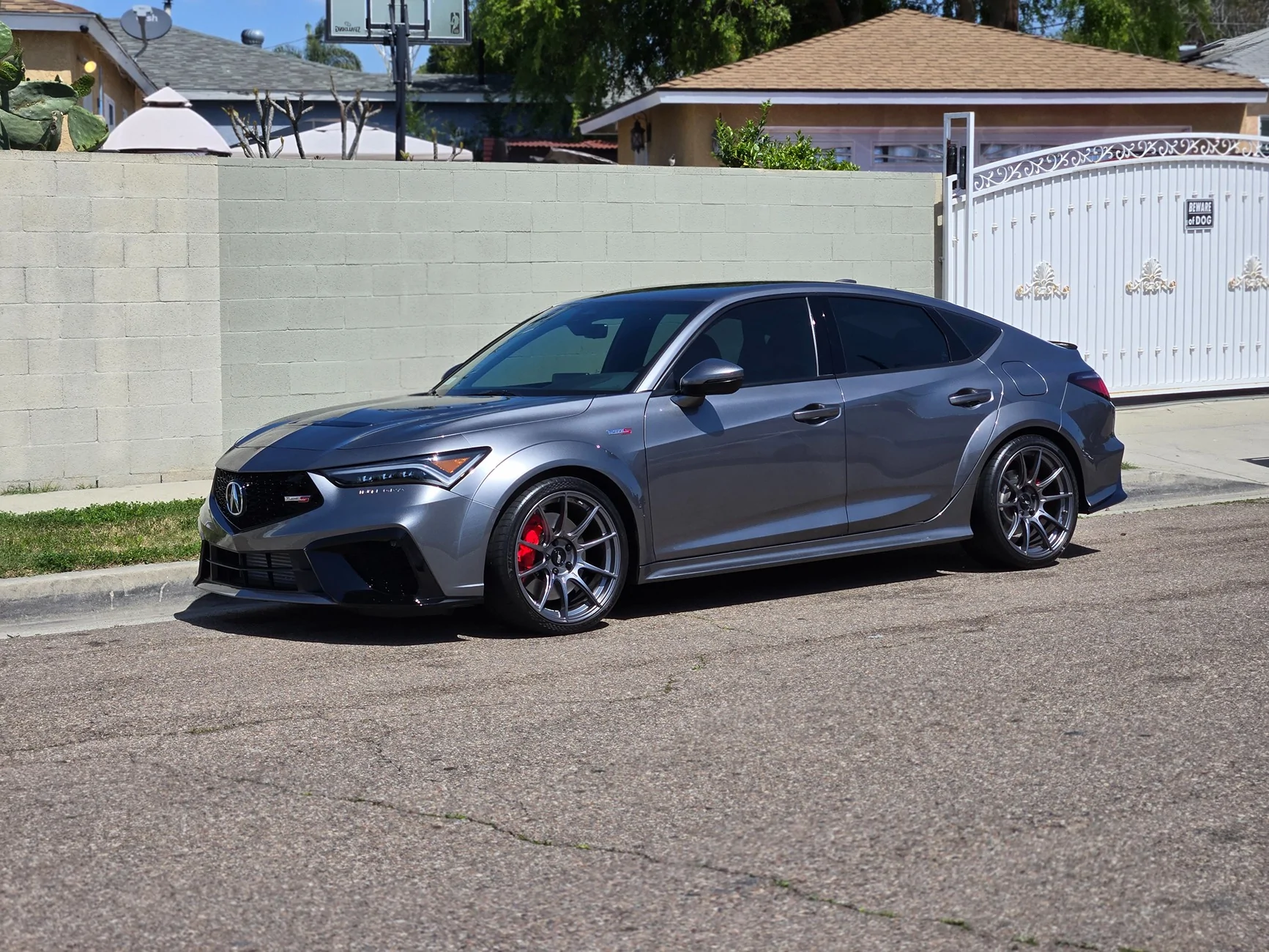 Acura Integra part out ssr gtx01 wheels/h&r spacers/prl intake/prl turbo inlet pipe/bull lock lug nuts 20250404_115902