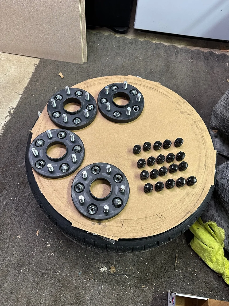 Acura Integra Set of OEM Wheels, Tires, Spacers for sale IMG_6933