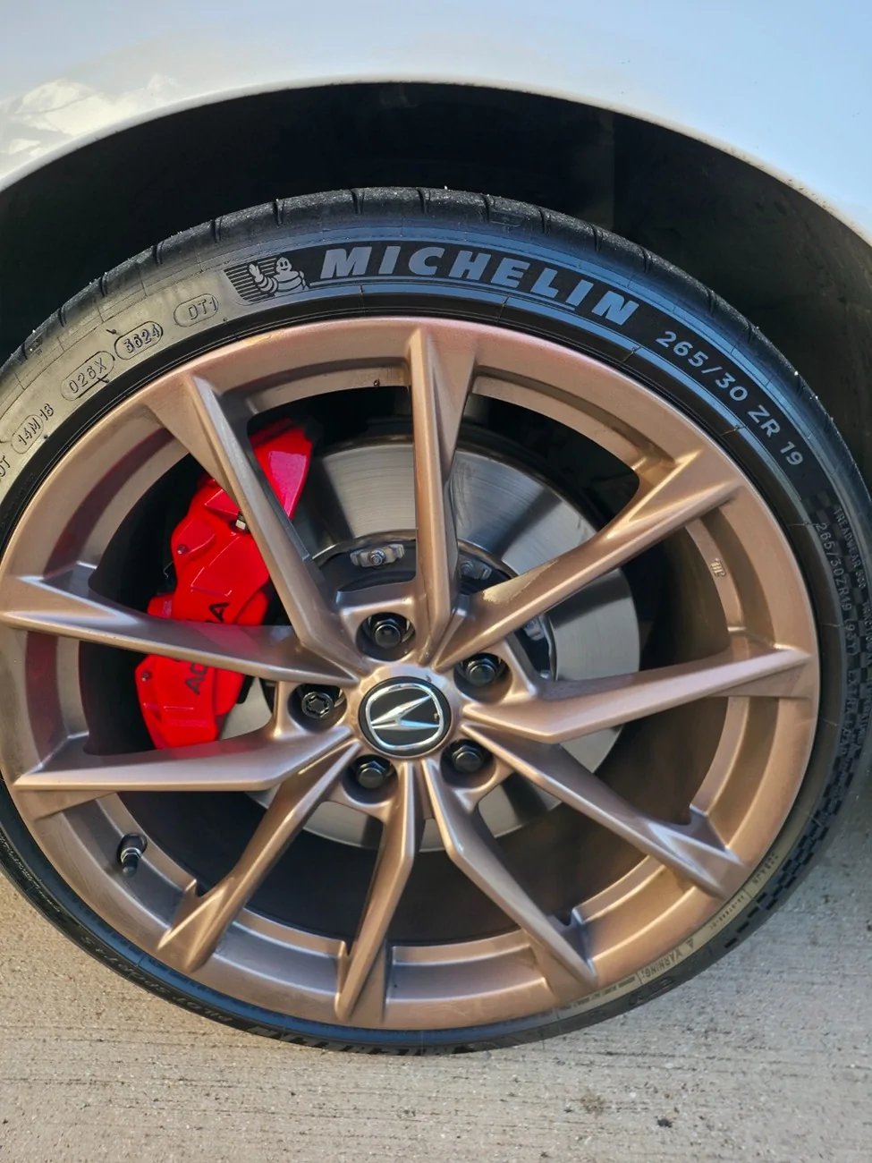 Acura Integra OEM 19 inch copper wheels for sale in the DFW are 20251202_160430 (Large)