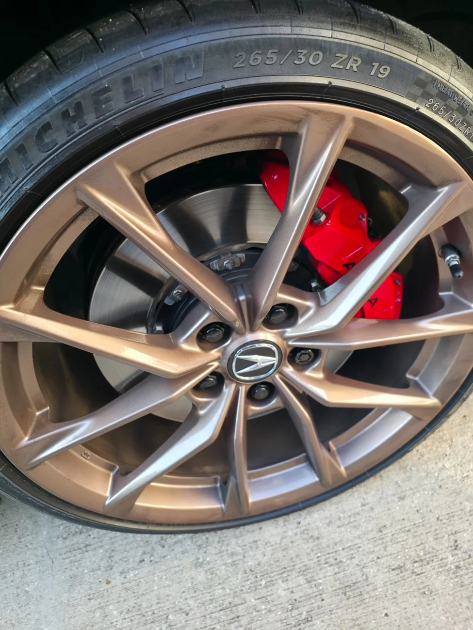 Acura Integra OEM 19 inch copper wheels for sale in the DFW are 20251202_160542 (Large)