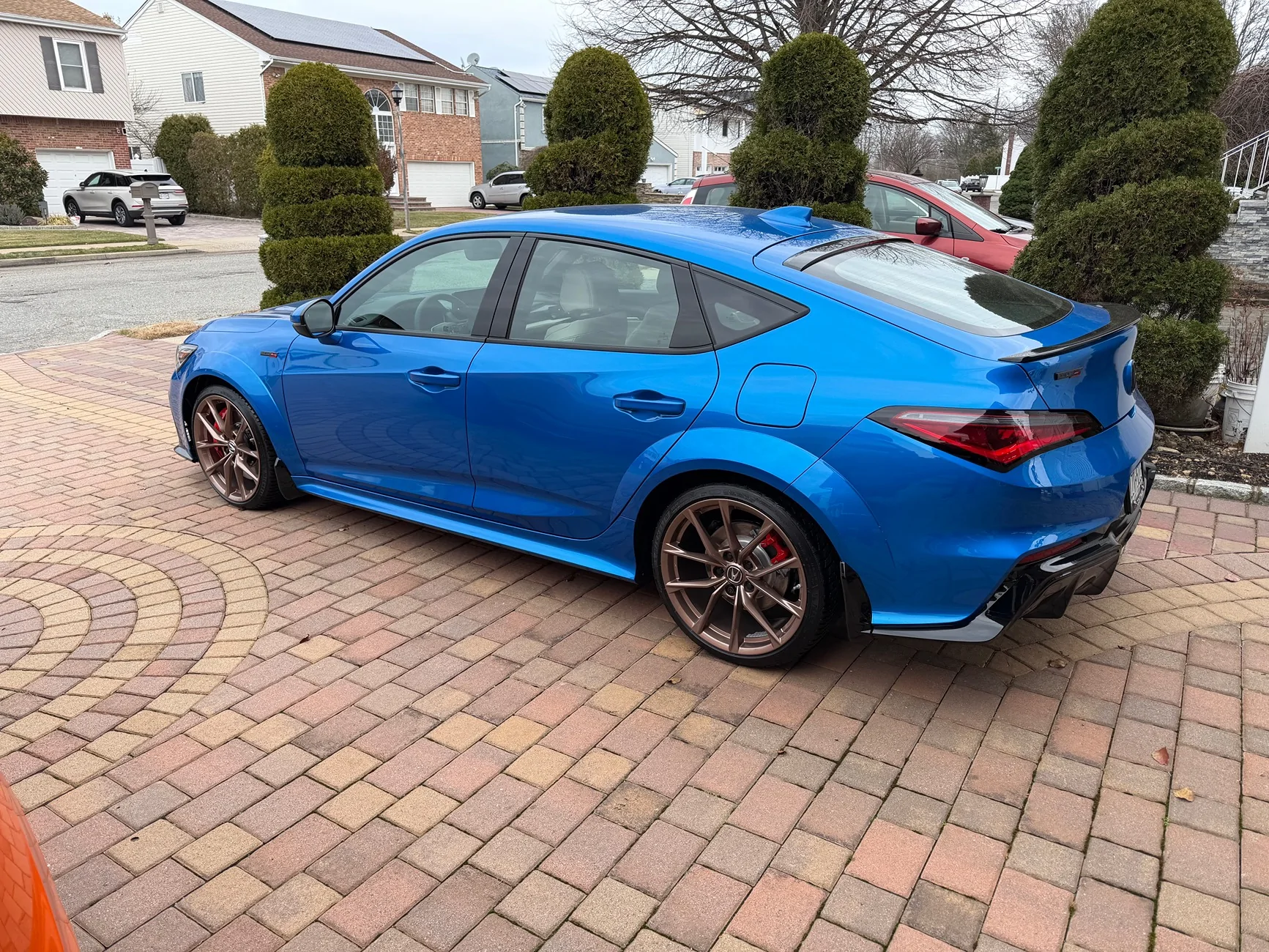 Acura Integra New Double Apex Blue Checking In IMG_3995