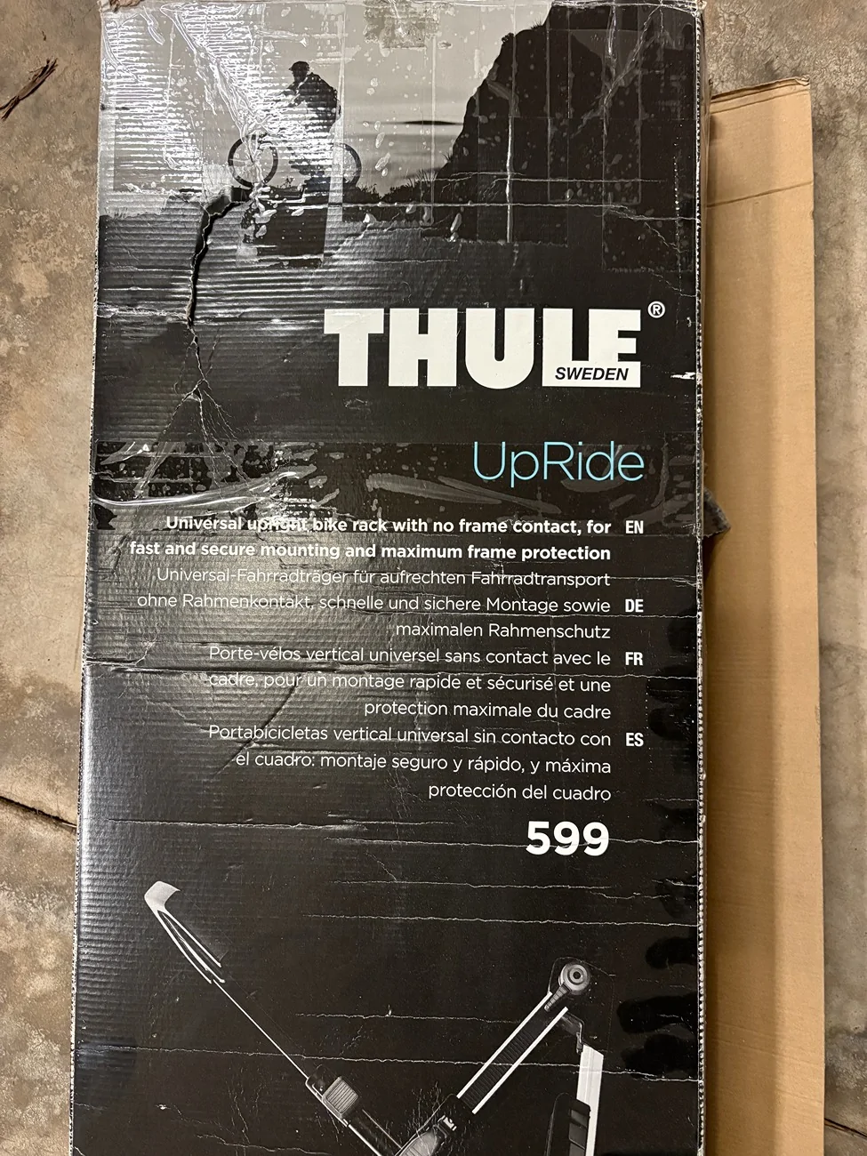Acura Integra Thule Upride 599 Roof Bike Rack - $150 Thule Upride 599 1