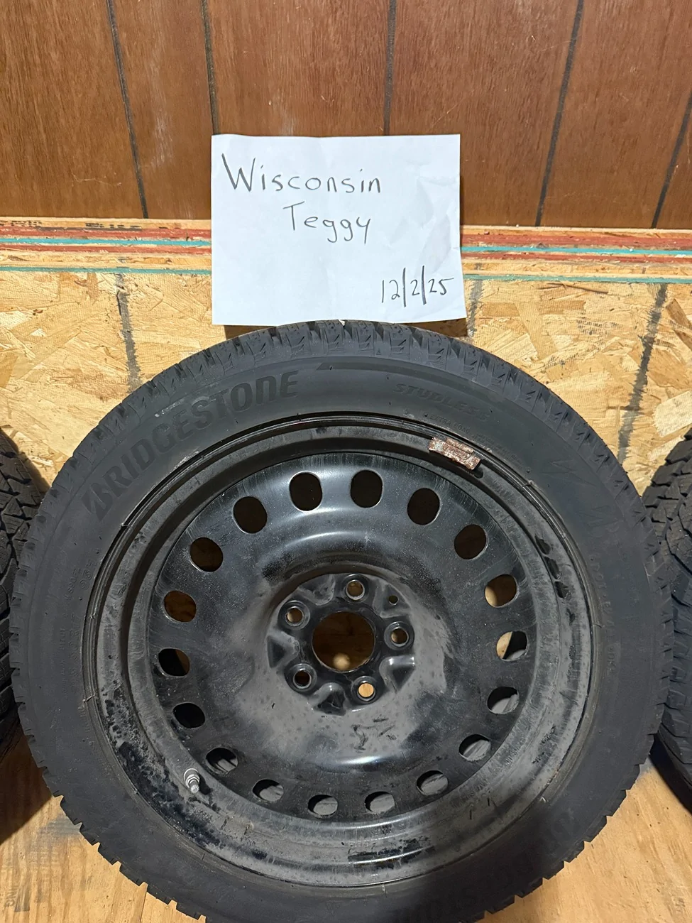 Acura Integra 215/50R-17 Bridgestone Blizzak Snow Tires & Rims IMG_1095