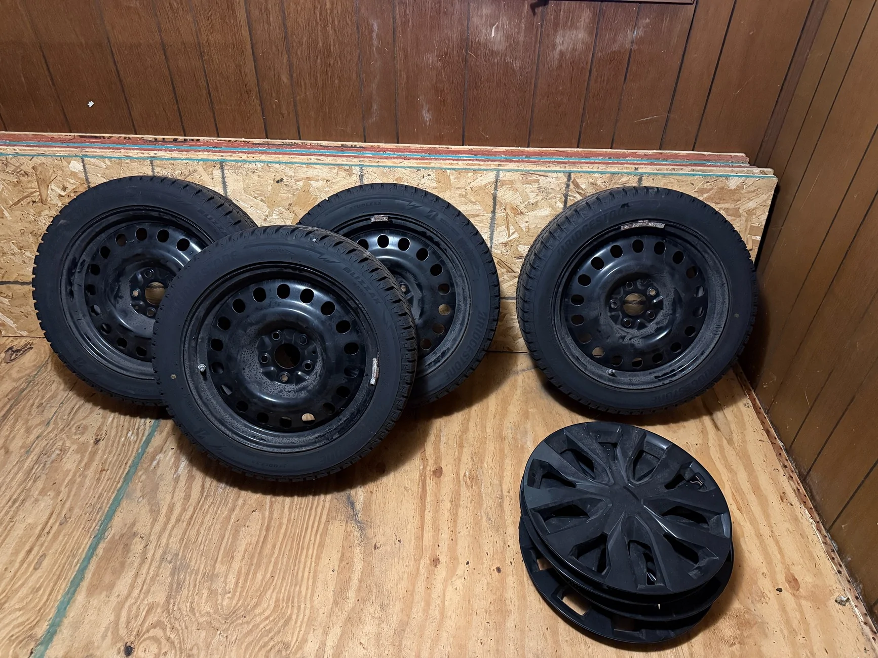 Acura Integra 215/50R-17 Bridgestone Blizzak Snow Tires & Rims IMG_0772