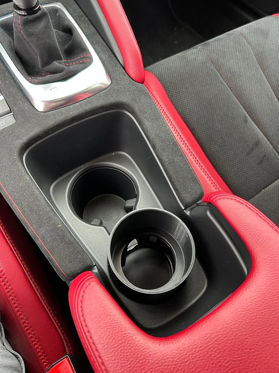 Acura Integra 3D Printable Larger Locking Cupholder - Free File Download image1