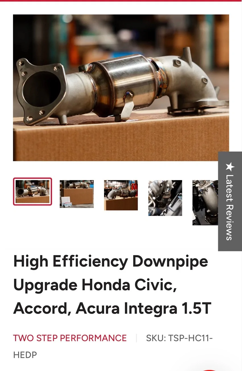 Acura Integra TSP 1.5 Downpipe (Integra, Civic,Accord) IMG_7099