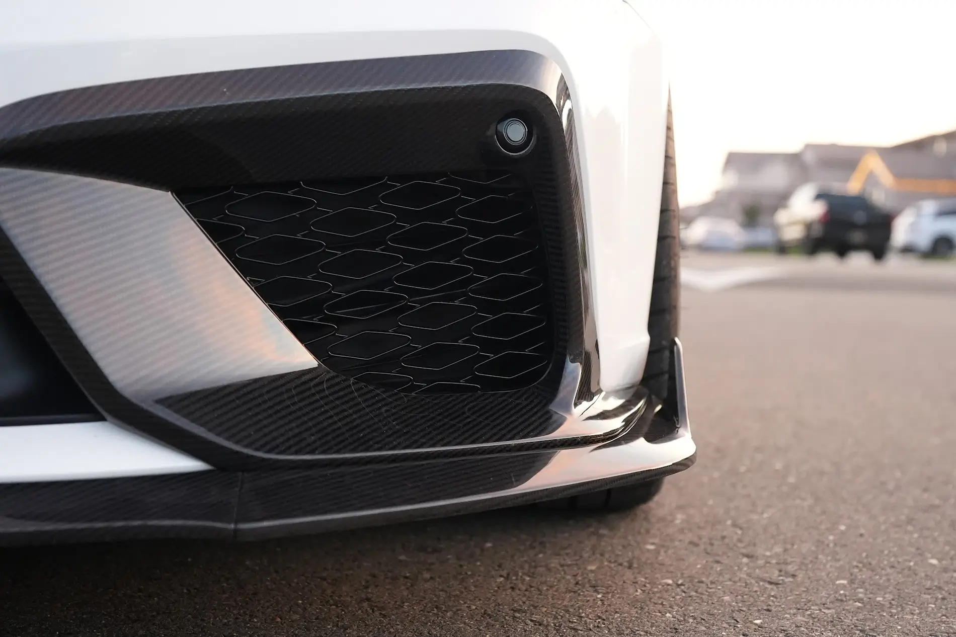 Acura Integra A subtle front lip in dry carbon | Jogon 1767599032556-vt