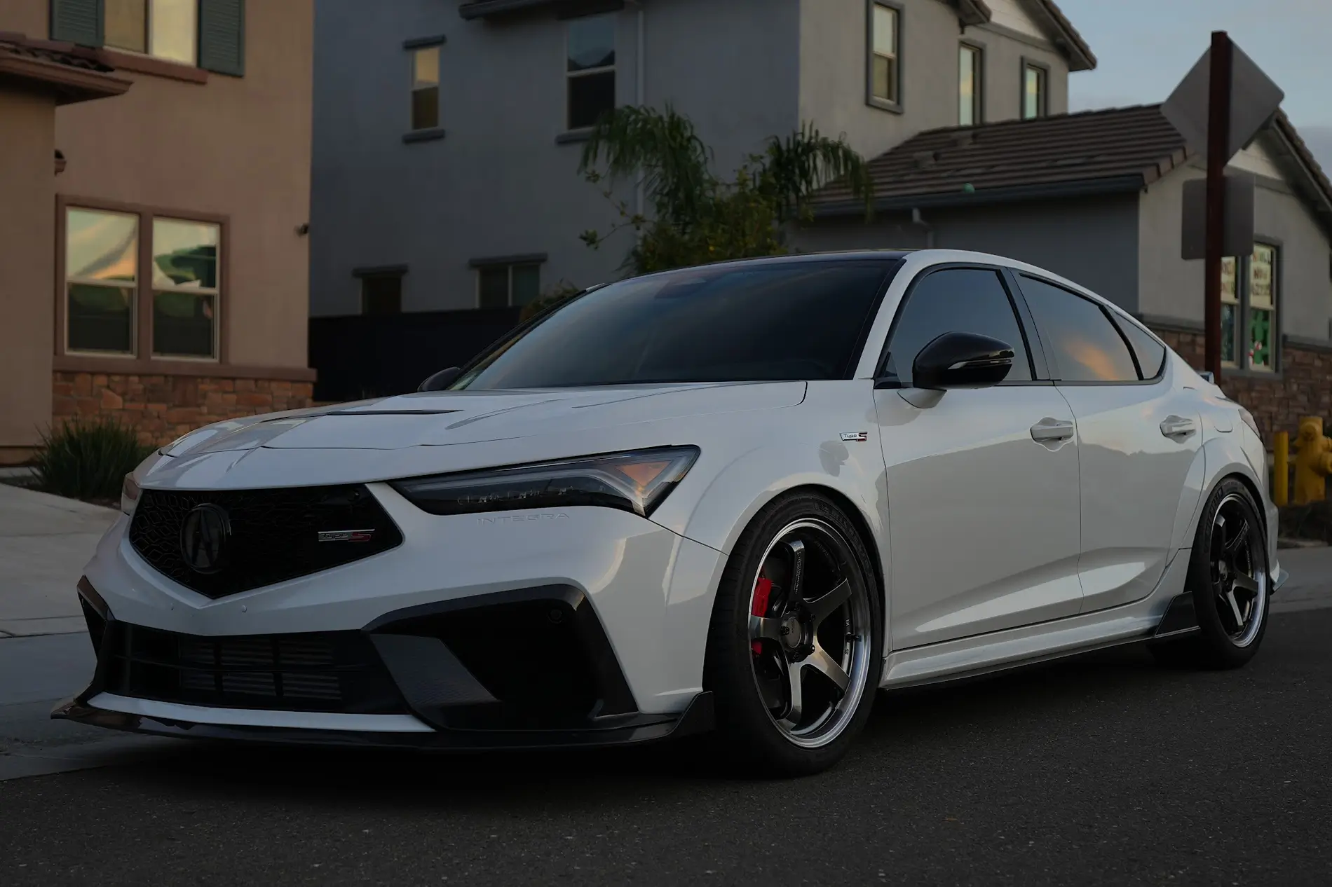 Acura Integra A subtle front lip in dry carbon | Jogon 1767599069621-8q