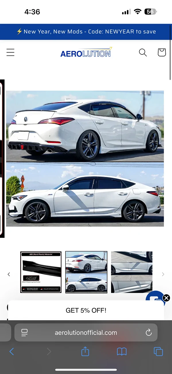 Acura Integra Side under spoiler IMG_1548