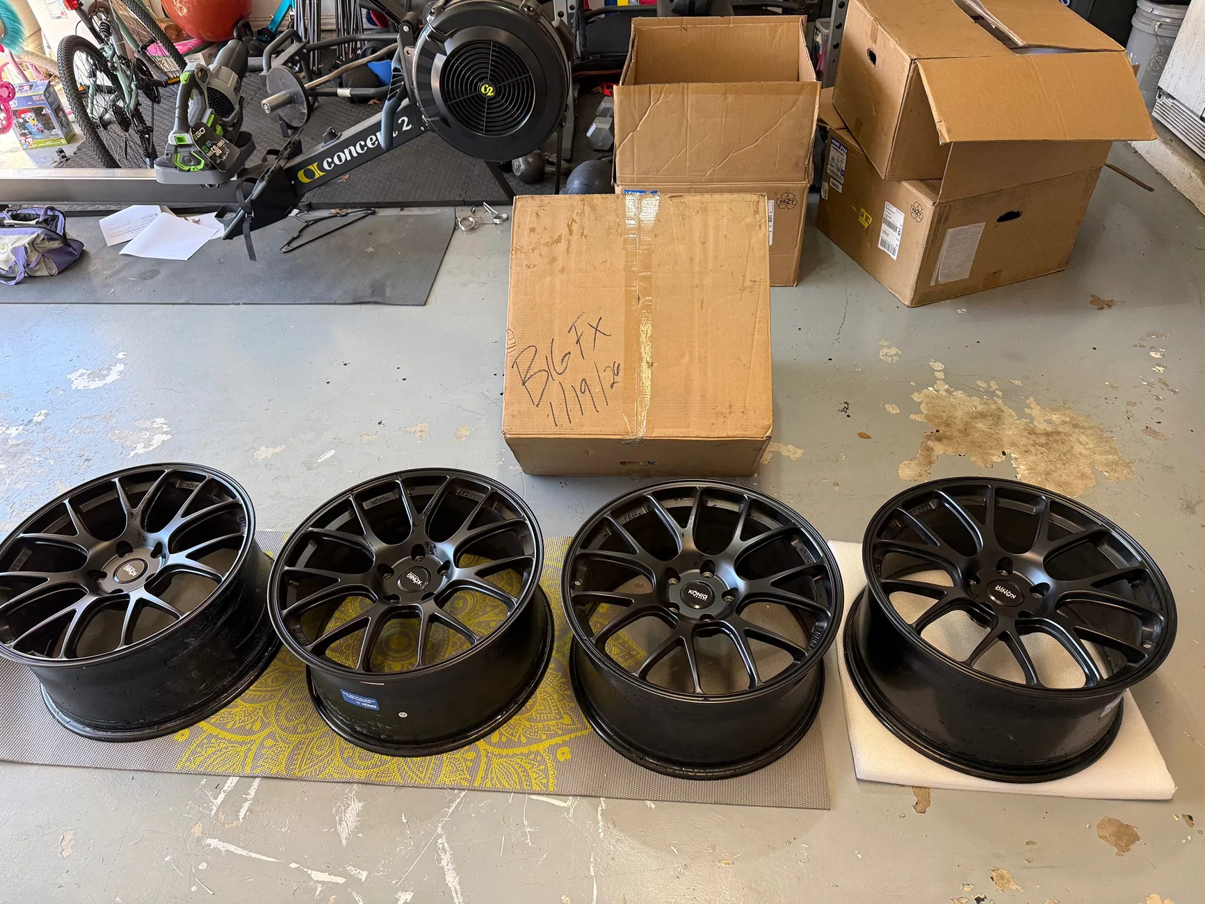 Acura Integra Konig F1M forged wheels 19lbs IMG_1179