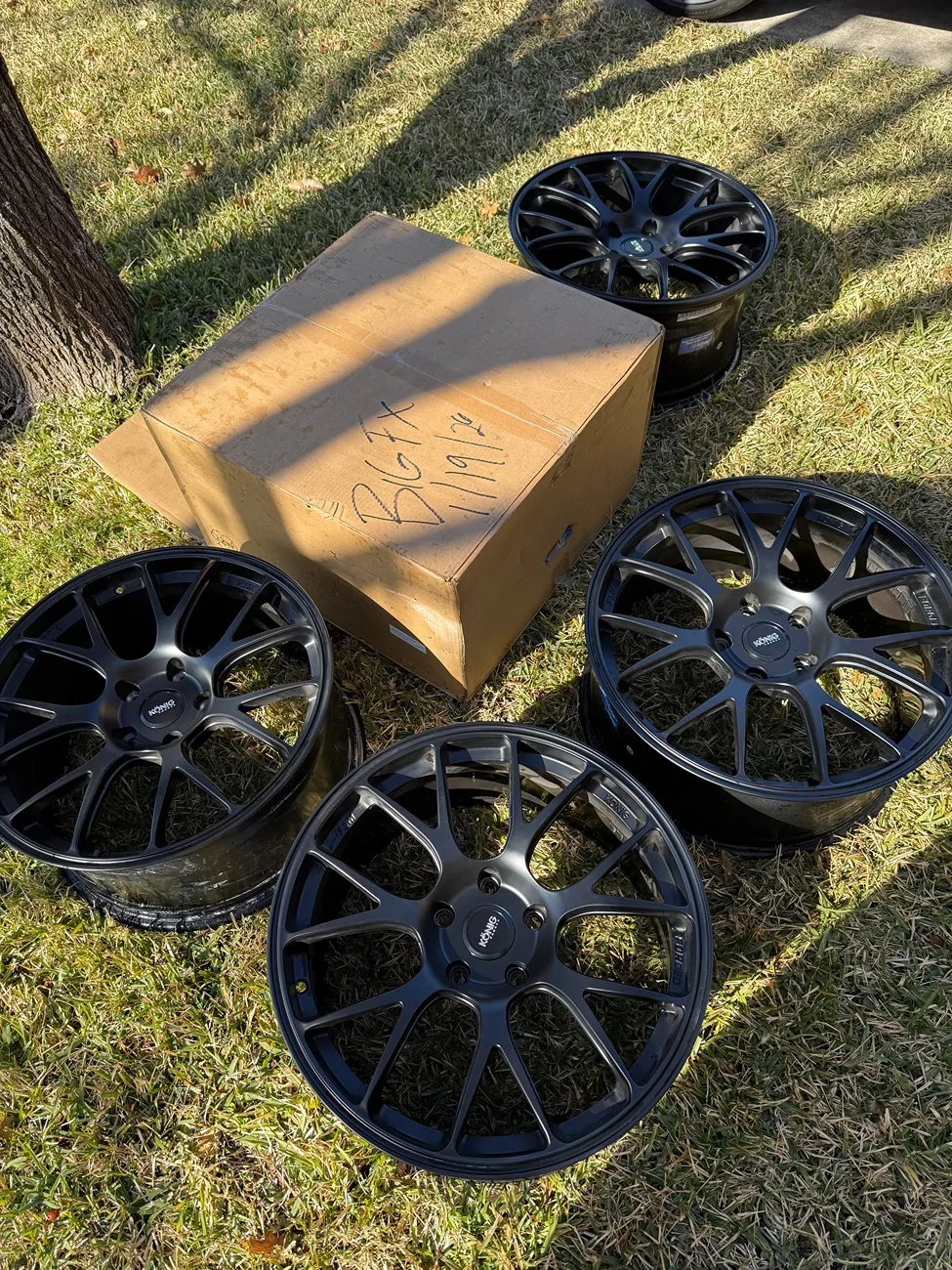 Acura Integra Konig F1M forged wheels 19lbs IMG_1174