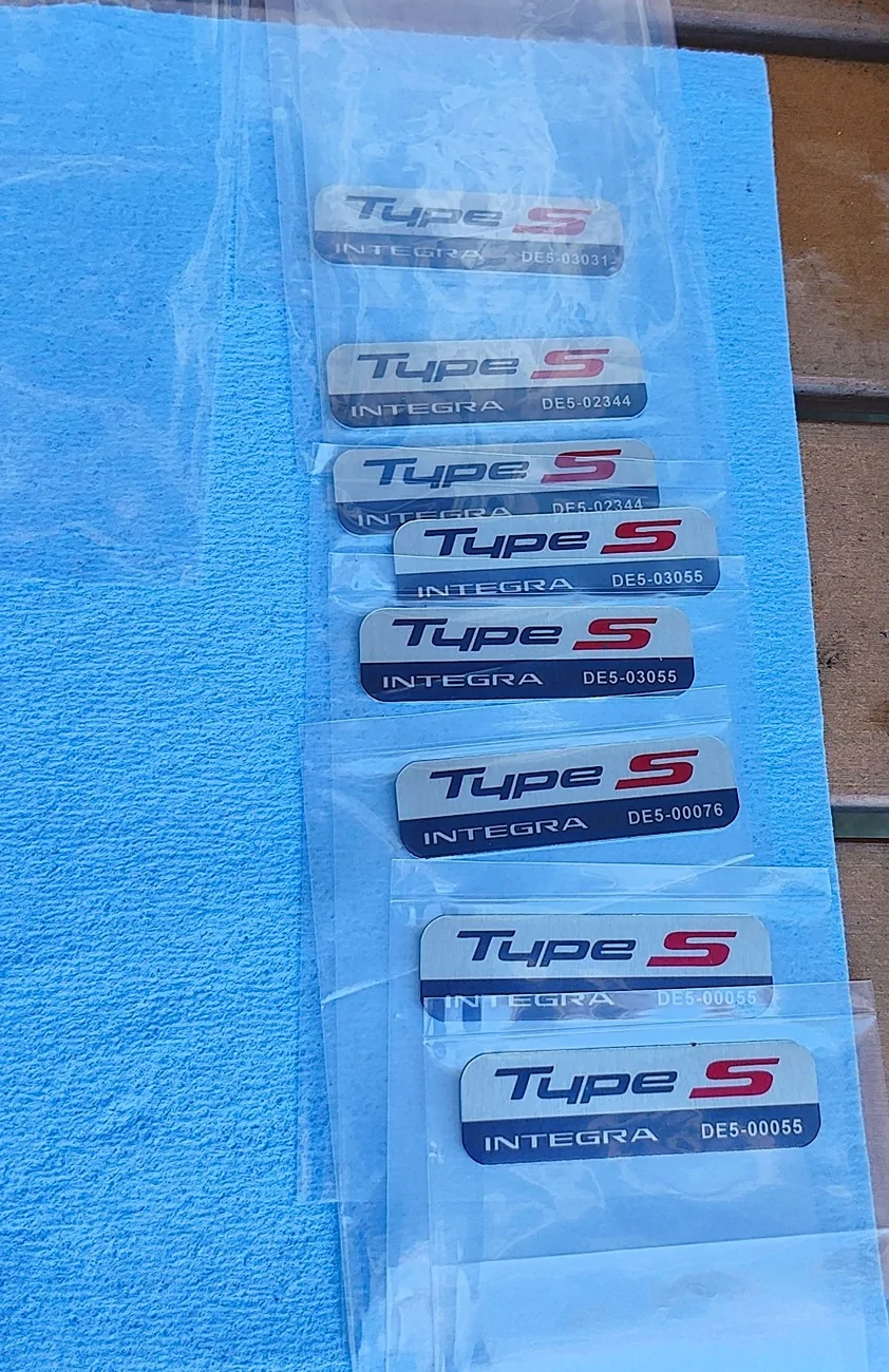 Acura Integra *Custom Dash Plates with your VIN Available* IMG_20260116_114524354_HDR_AE_1