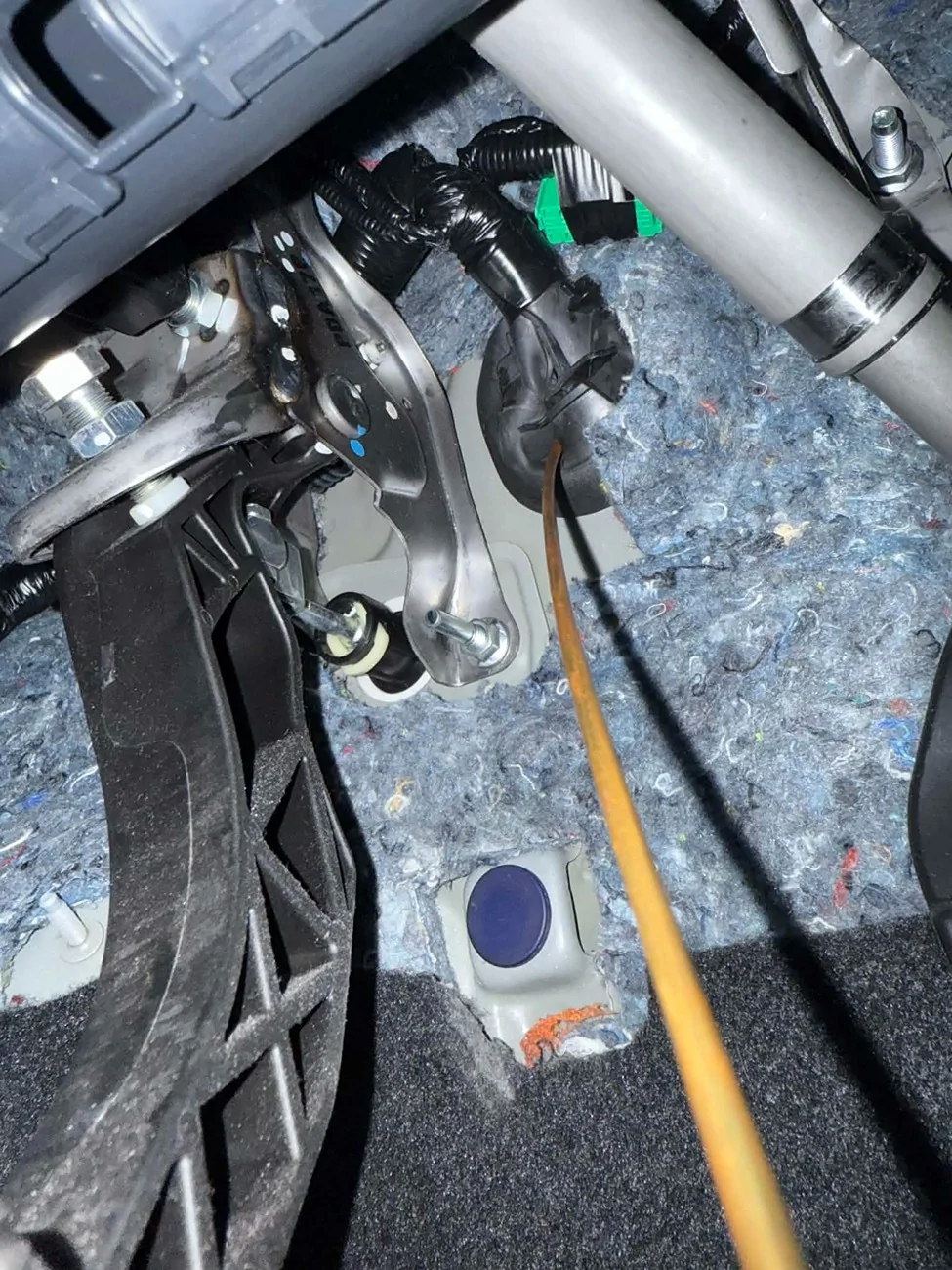 Acura Integra Integra Type-S / A-Spec Tech Gauge Pod – Limited Run Announcement 10 - This is where it comes inon the interior through the grommet