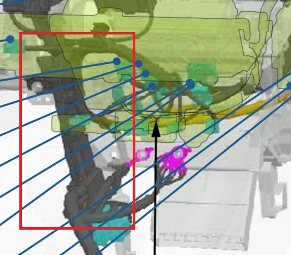 Acura Integra Rear AC vents part kit from 2022 Civic 1769445017307-xg