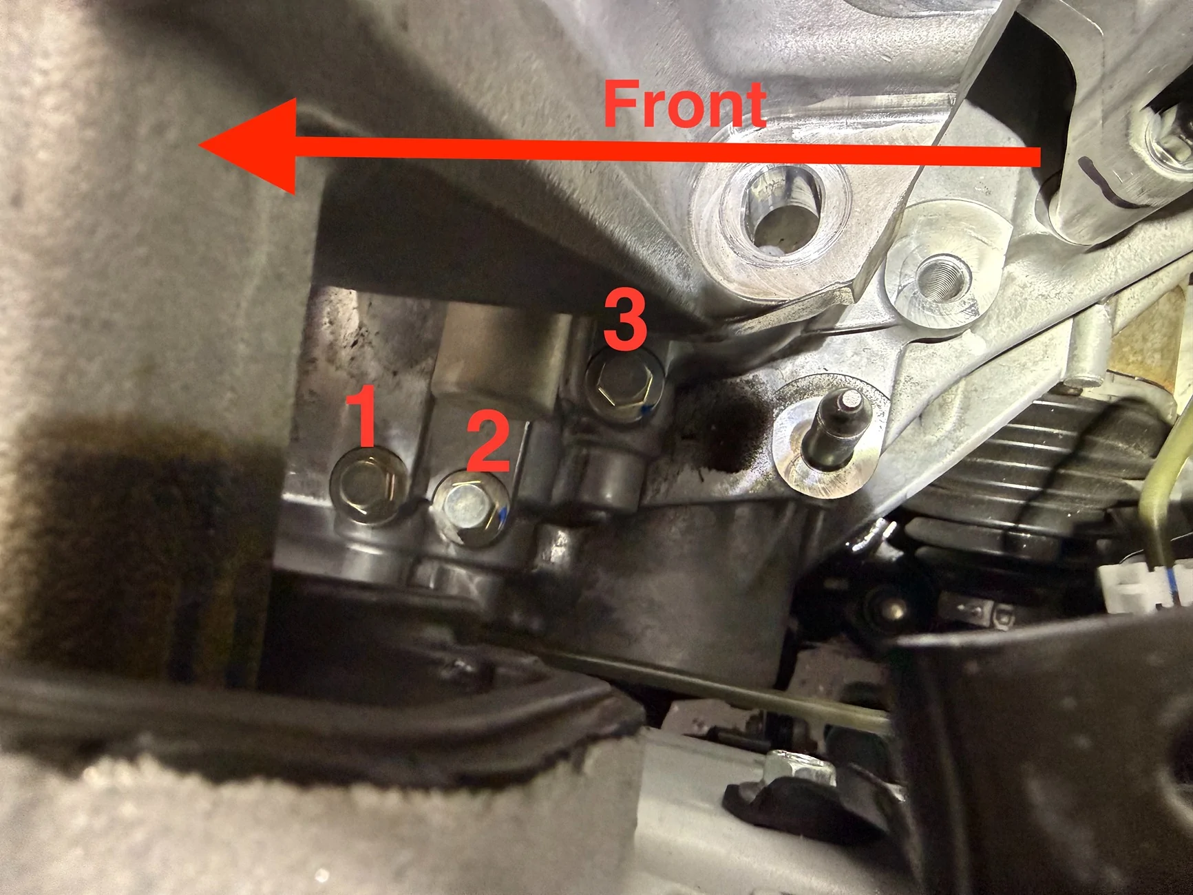 Acura Integra DE5 Transmission Detent Springs: Hybrid Racing and FK8TD detent spring bolts
