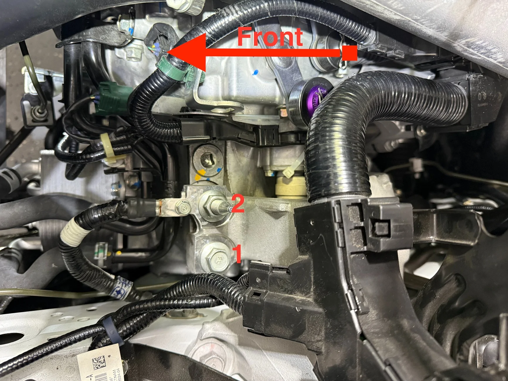 Acura Integra DE5 Transmission Detent Springs: Hybrid Racing and FK8TD transmission mount nut 1-2