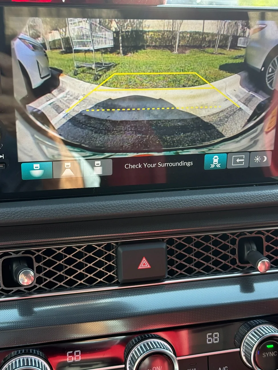 Acura Integra Misaligned multi-view rear camera guidelines in 2026 Acura Integra Type S? IMG_2325