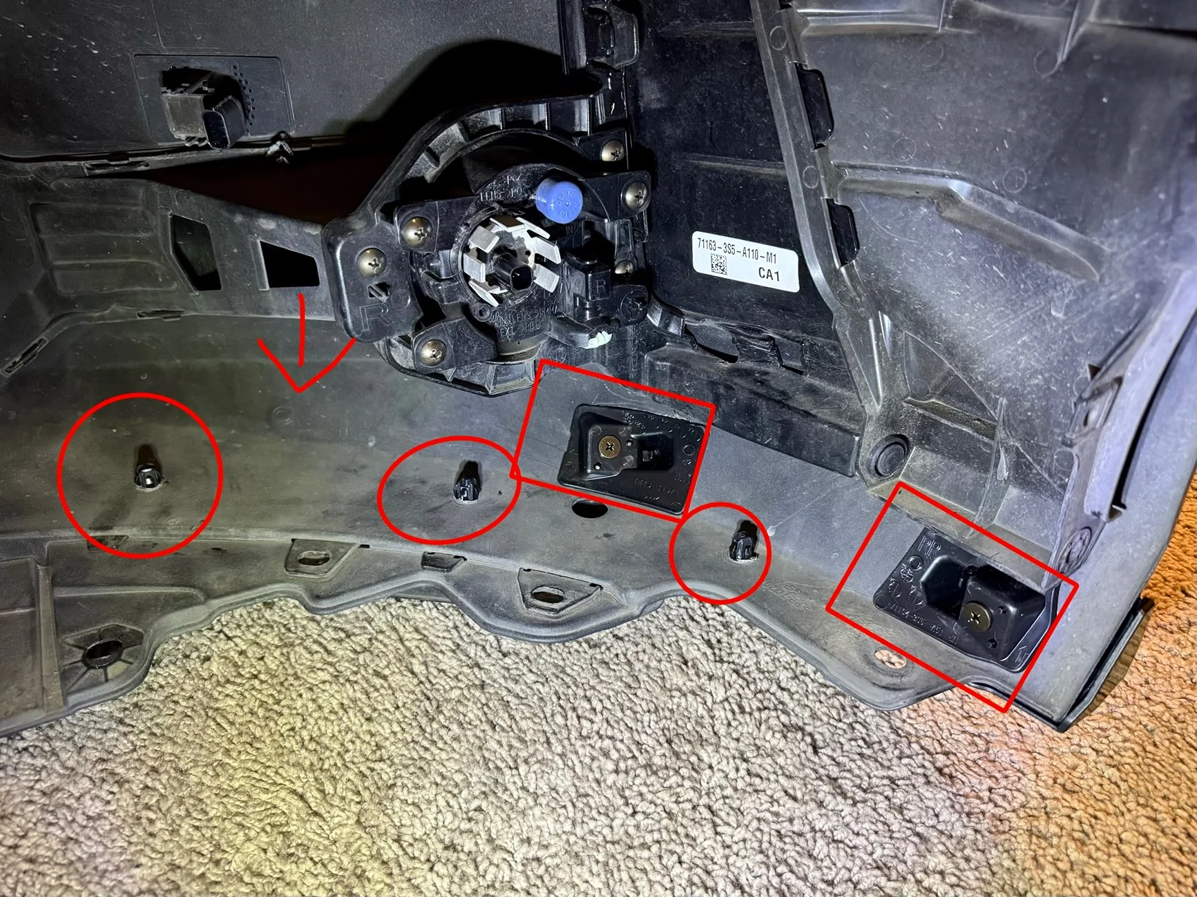 Acura Integra 2026 Aspec OEM Bumper and Side Skirt Spoilers IMG_7111