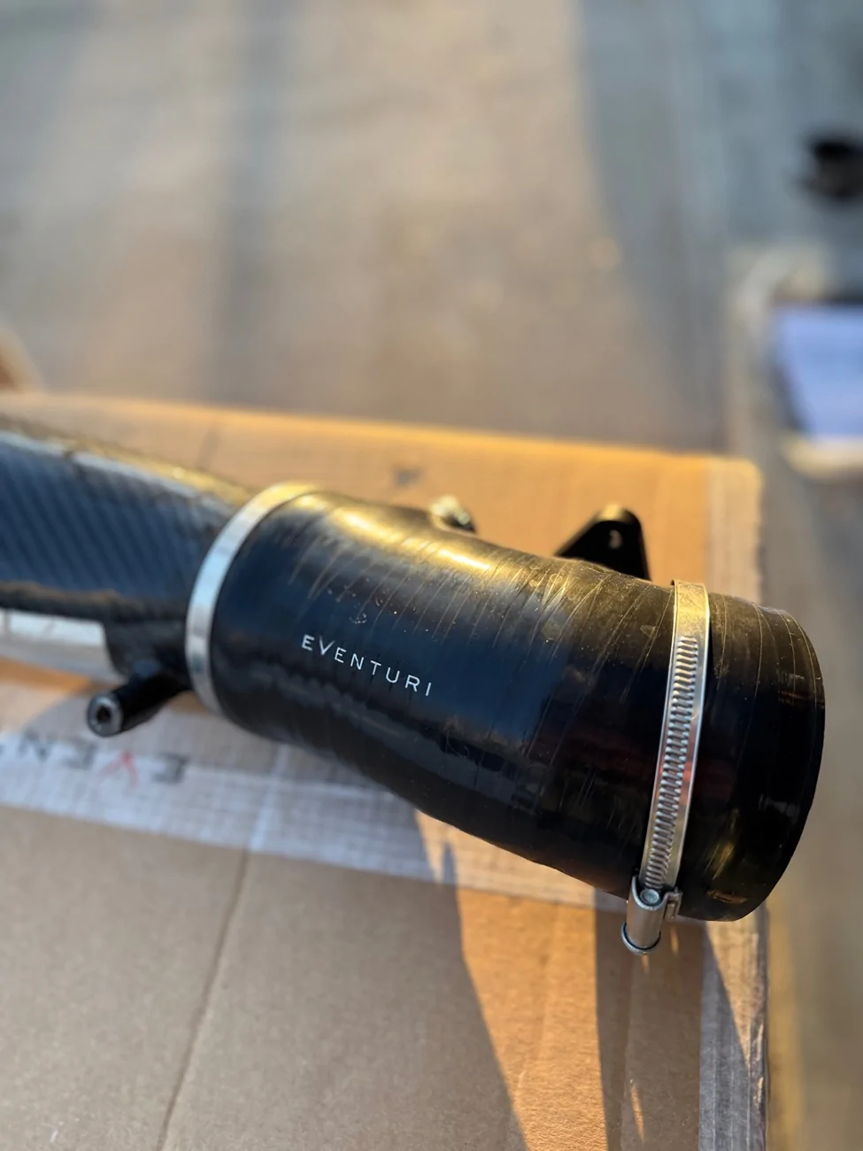 Acura Integra FS: Eventuri Carbon Intake and Turbo Tube IMG_1240