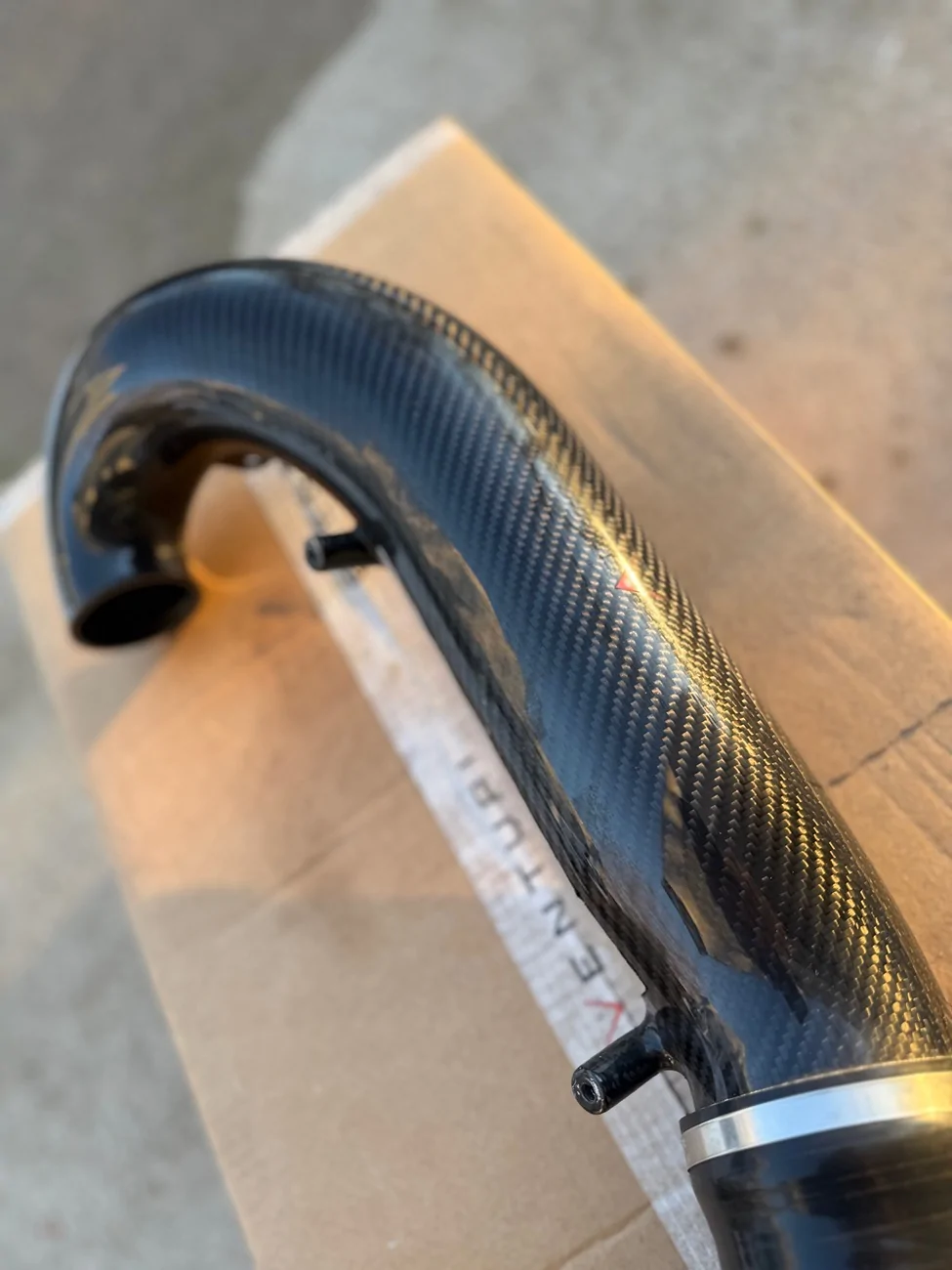 Acura Integra FS: Eventuri Carbon Intake and Turbo Tube IMG_1241