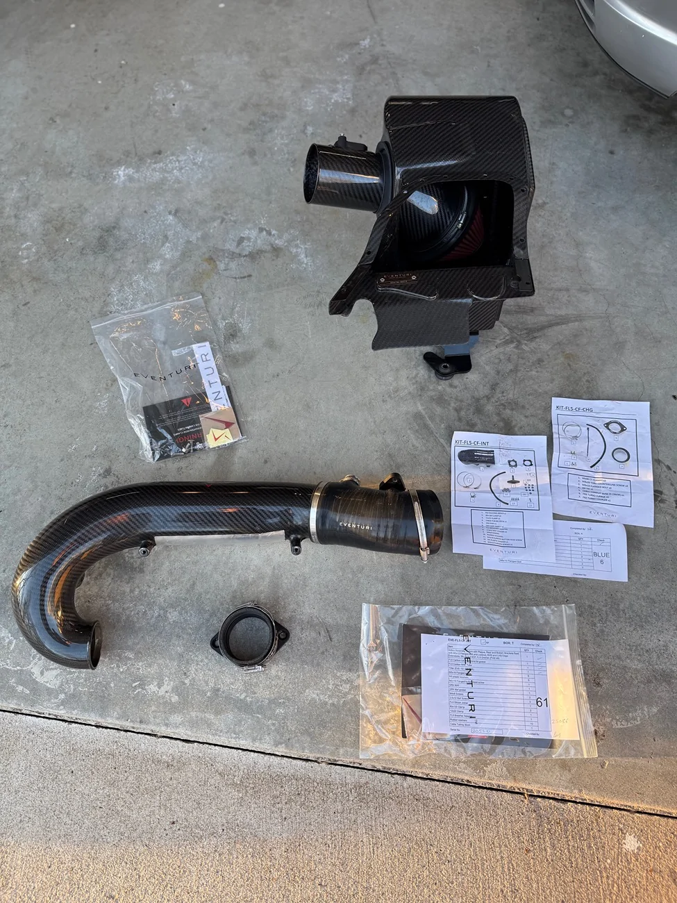 Acura Integra FS: Eventuri Carbon Intake and Turbo Tube IMG_1239