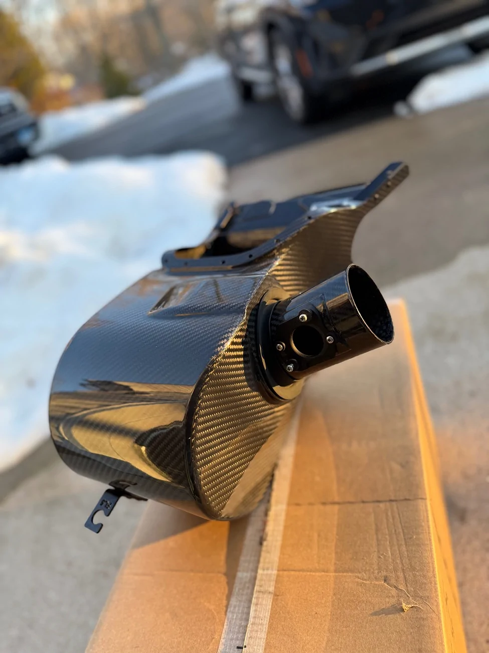 Acura Integra FS: Eventuri Carbon Intake and Turbo Tube IMG_1247