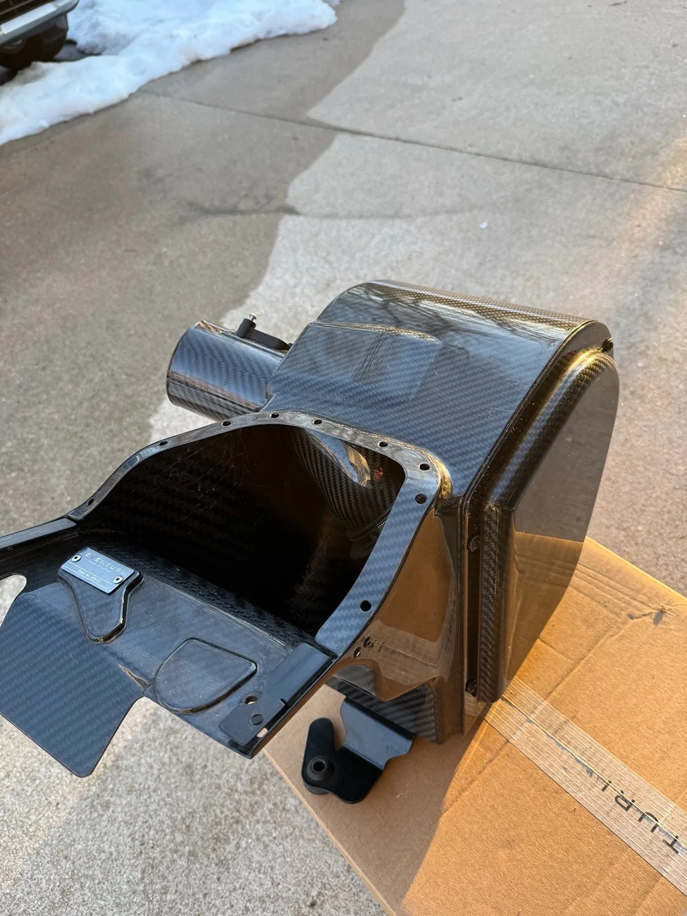 Acura Integra FS: Eventuri Carbon Intake and Turbo Tube IMG_1244