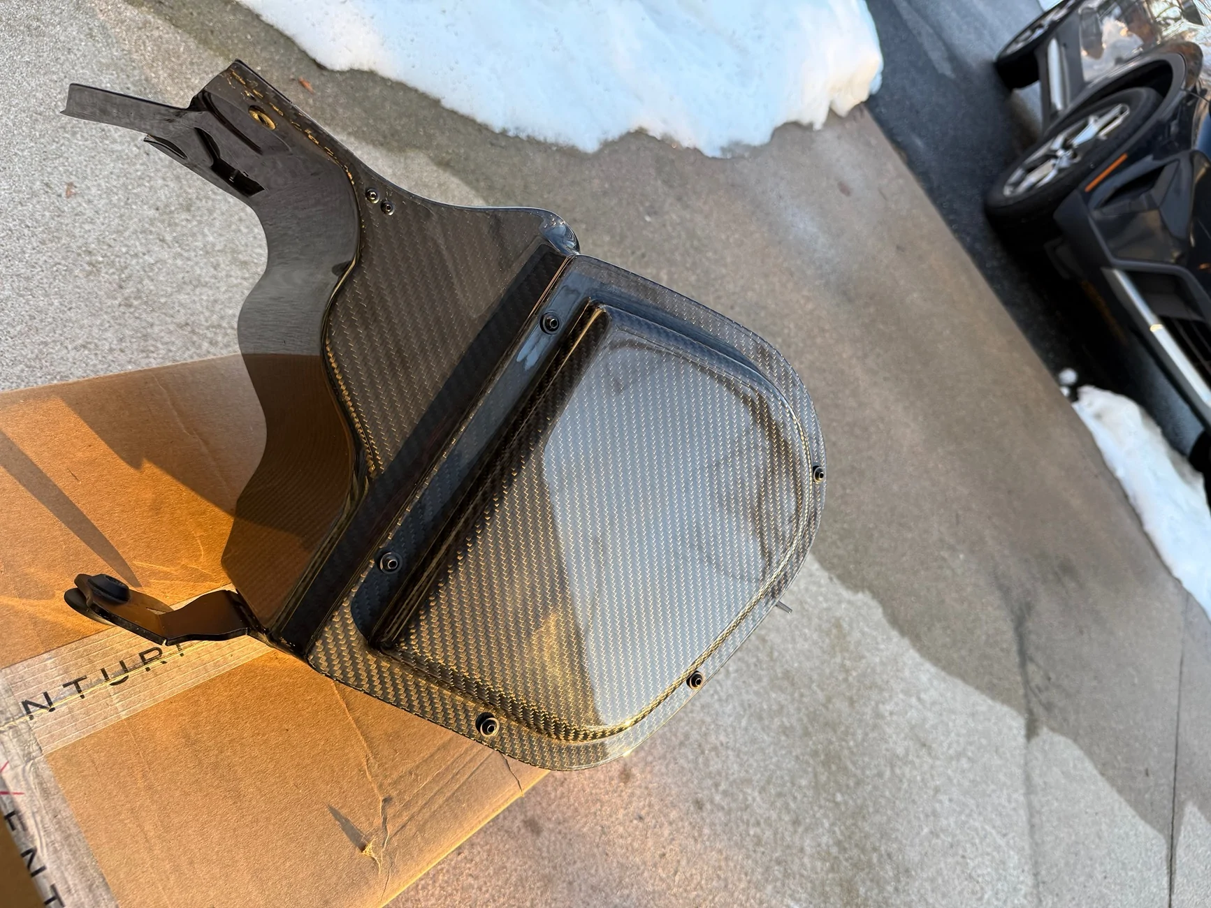 Acura Integra FS: Eventuri Carbon Intake and Turbo Tube IMG_1246