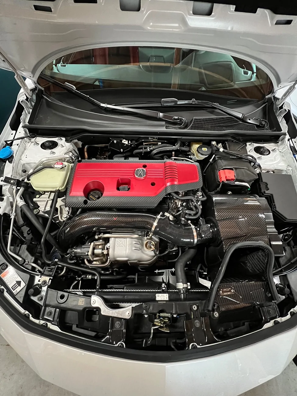 Acura Integra FS: Eventuri Carbon Intake and Turbo Tube IMG_6906