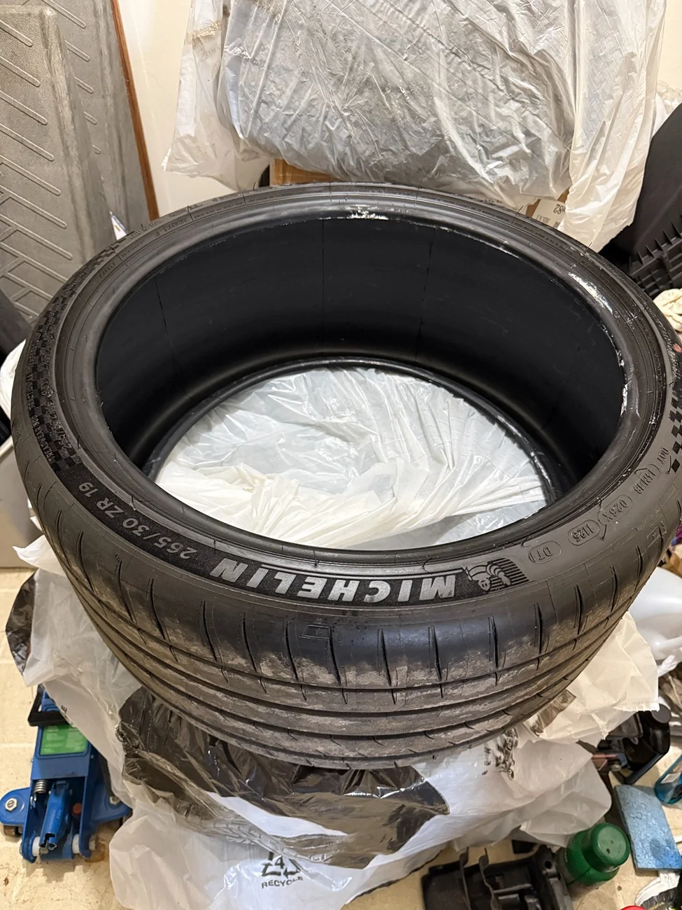 Acura Integra FS: 4 Oem Michelins 265/30/19 with only 6 miles, $650 obo local please IMG_0776