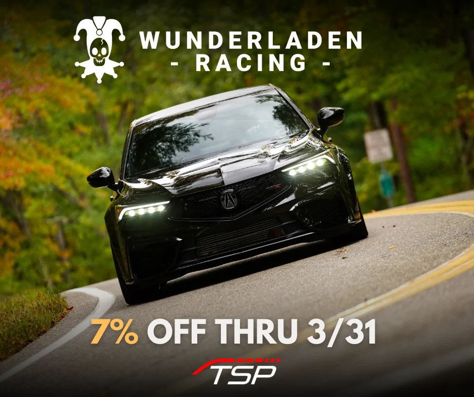 Acura Integra Wunderladen Racing Tax Refund Sale - Save 7% | LIVE @ TSP! RJ-WLR
