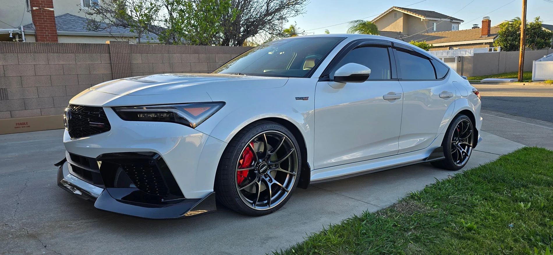 Acura Integra Deciding Between +37 and +44 on Volk CE28N's 20260307_170048