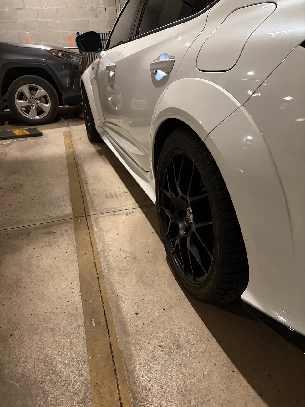 Acura Integra FS: Winter Tire/Wheels Set Up. 18x8 Enkei Tuning Raijin Blk and 235/40r-18 Vredestein Wintrac Pro+ XL. Chicago Area IMG_3754