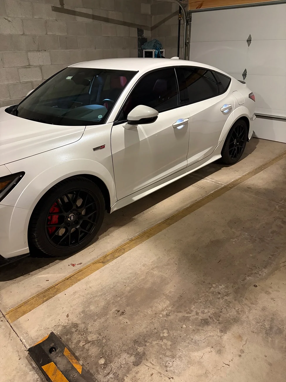 Acura Integra FS: Winter Tire/Wheels Set Up. 18x8 Enkei Tuning Raijin Blk and 235/40r-18 Vredestein Wintrac Pro+ XL. Chicago Area IMG_3758