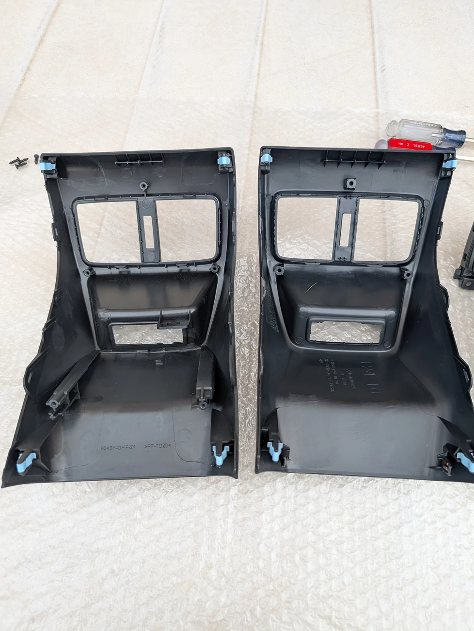 Acura Integra Rear AC vents part kit from 2022 Civic 1000001905