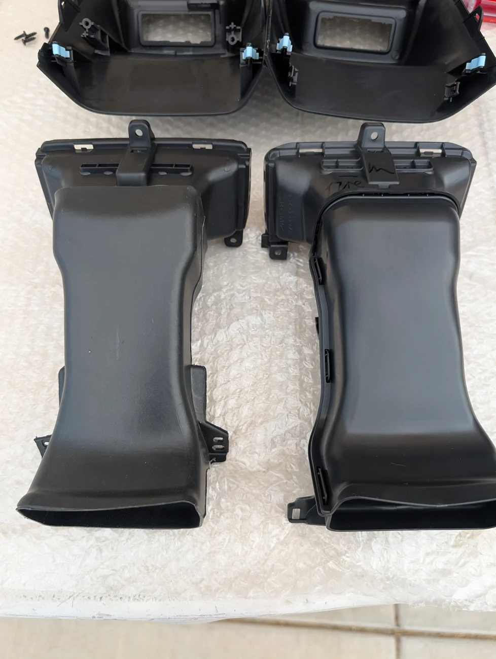 Acura Integra Rear AC vents part kit from 2022 Civic 1000001906