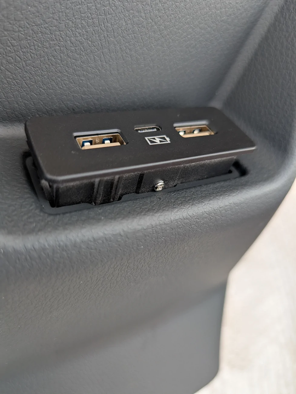 Acura Integra Rear AC vents part kit from 2022 Civic 1000001912