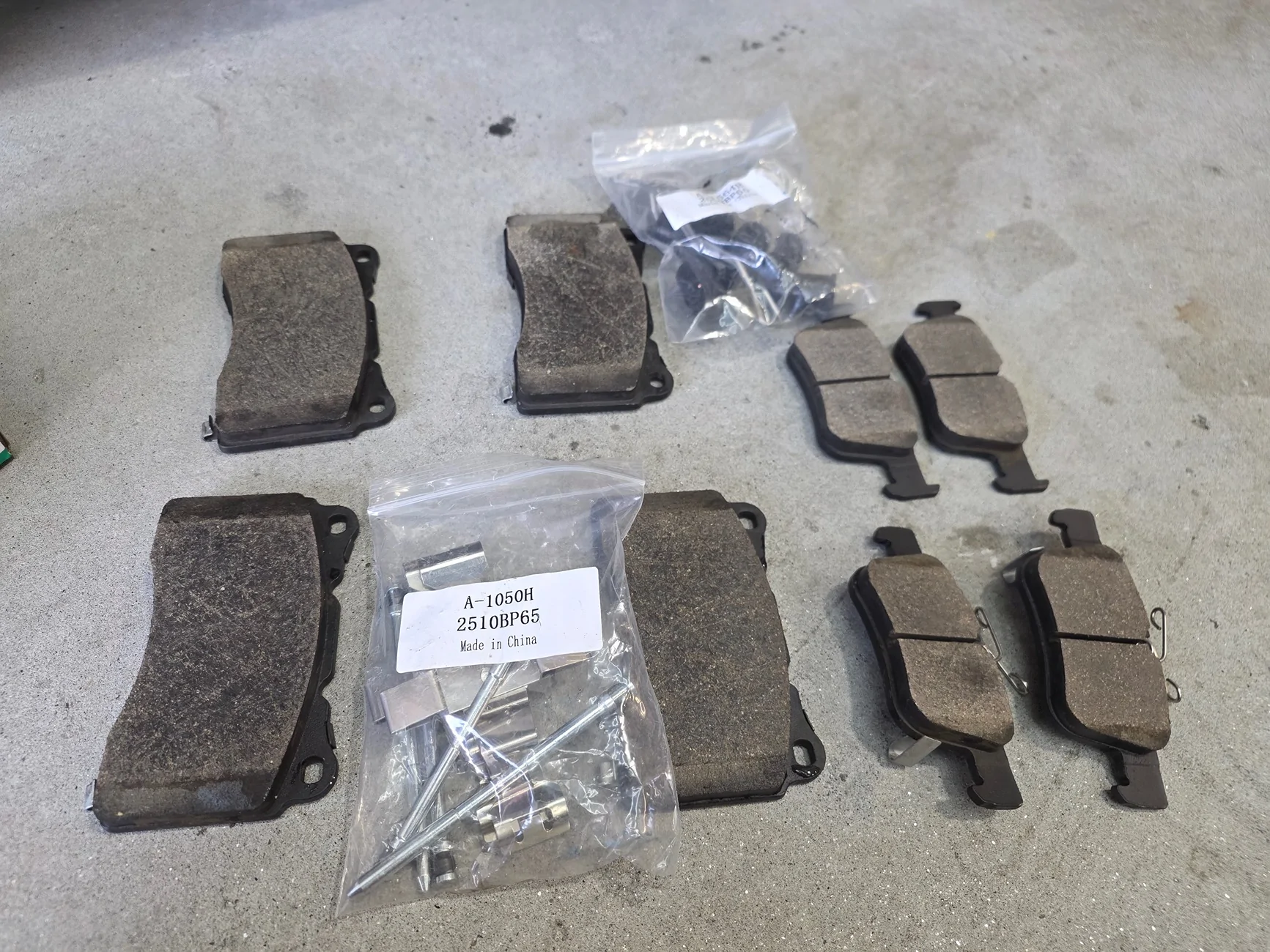 Acura Integra FOR SALE: SPEED BY DESIGN Ceramic Brake Pads $225 Shipped 20260331_144620