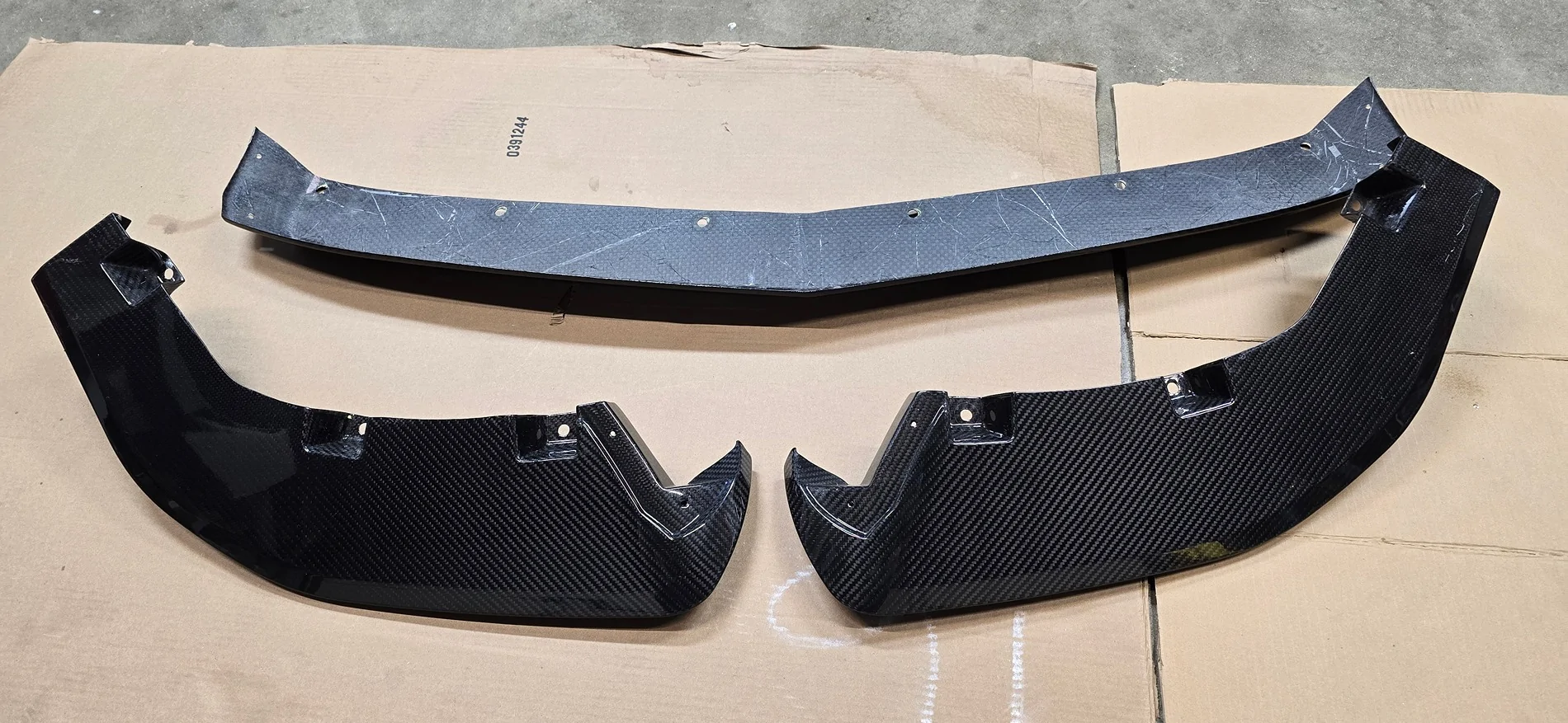 Acura Integra Jogon V1 Gloss Carbon Fiber Front Bumper Lip Splitter 20260410_174037