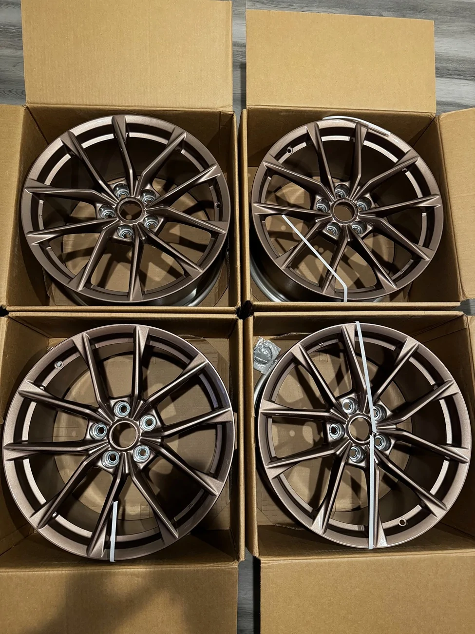 Acura Integra Brand New Factory Honda 19" Copper Wheels - $1550: Middlebury CT IMG_1794