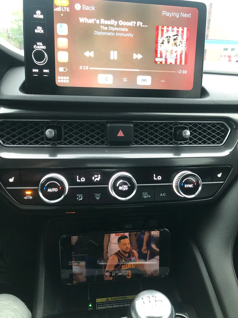 Acura Integra 3D Printable Wireless Phone Charger Mount - Free Download IMG_5670
