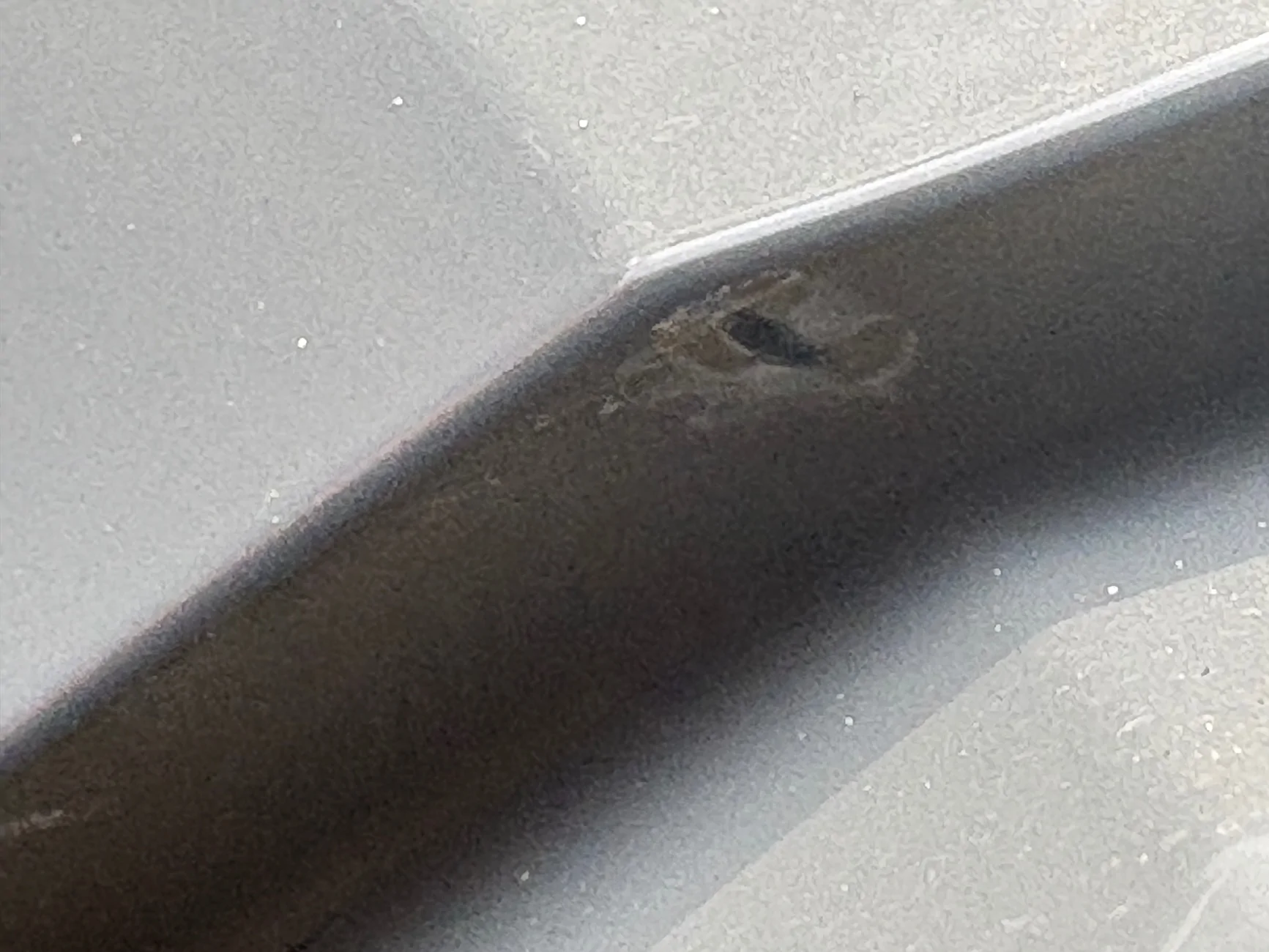 Acura Integra Bad paint at 1300miles IMG_0611