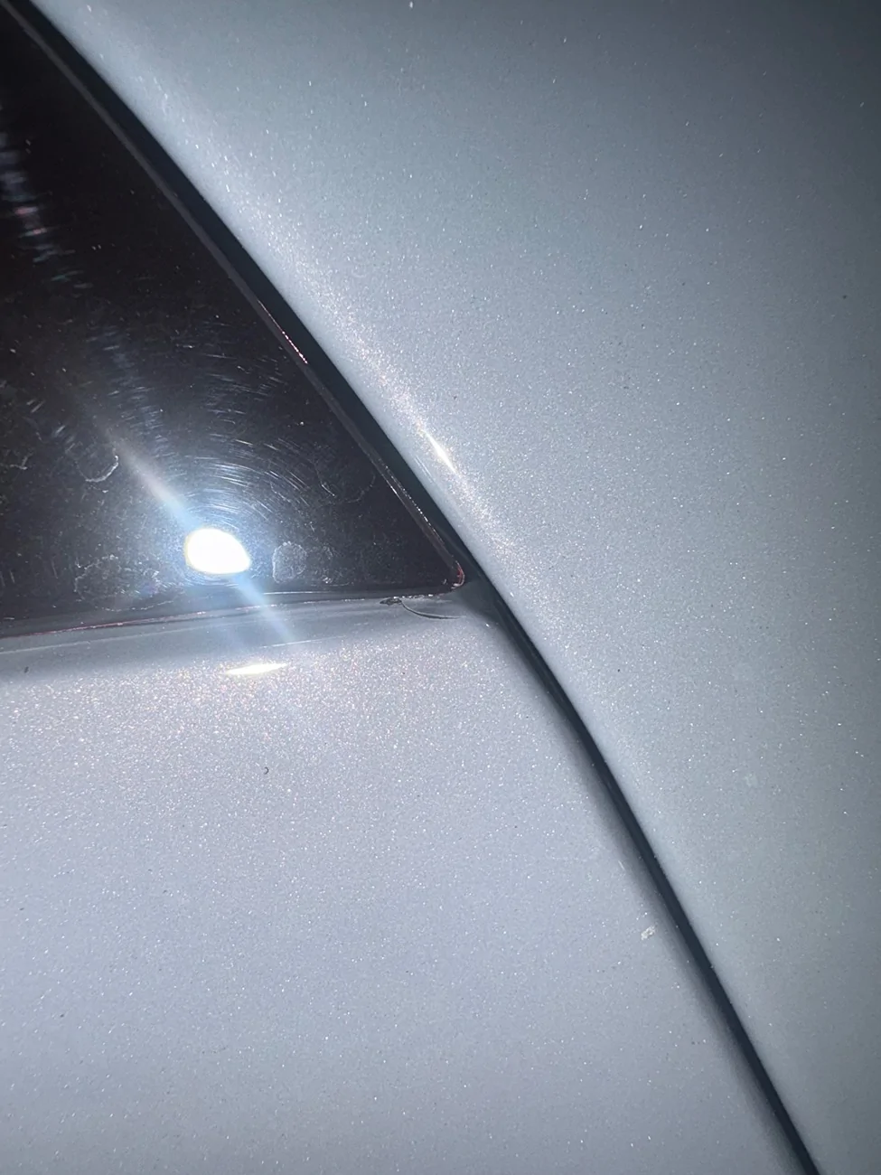 Acura Integra Bad paint at 1300miles IMG_0615
