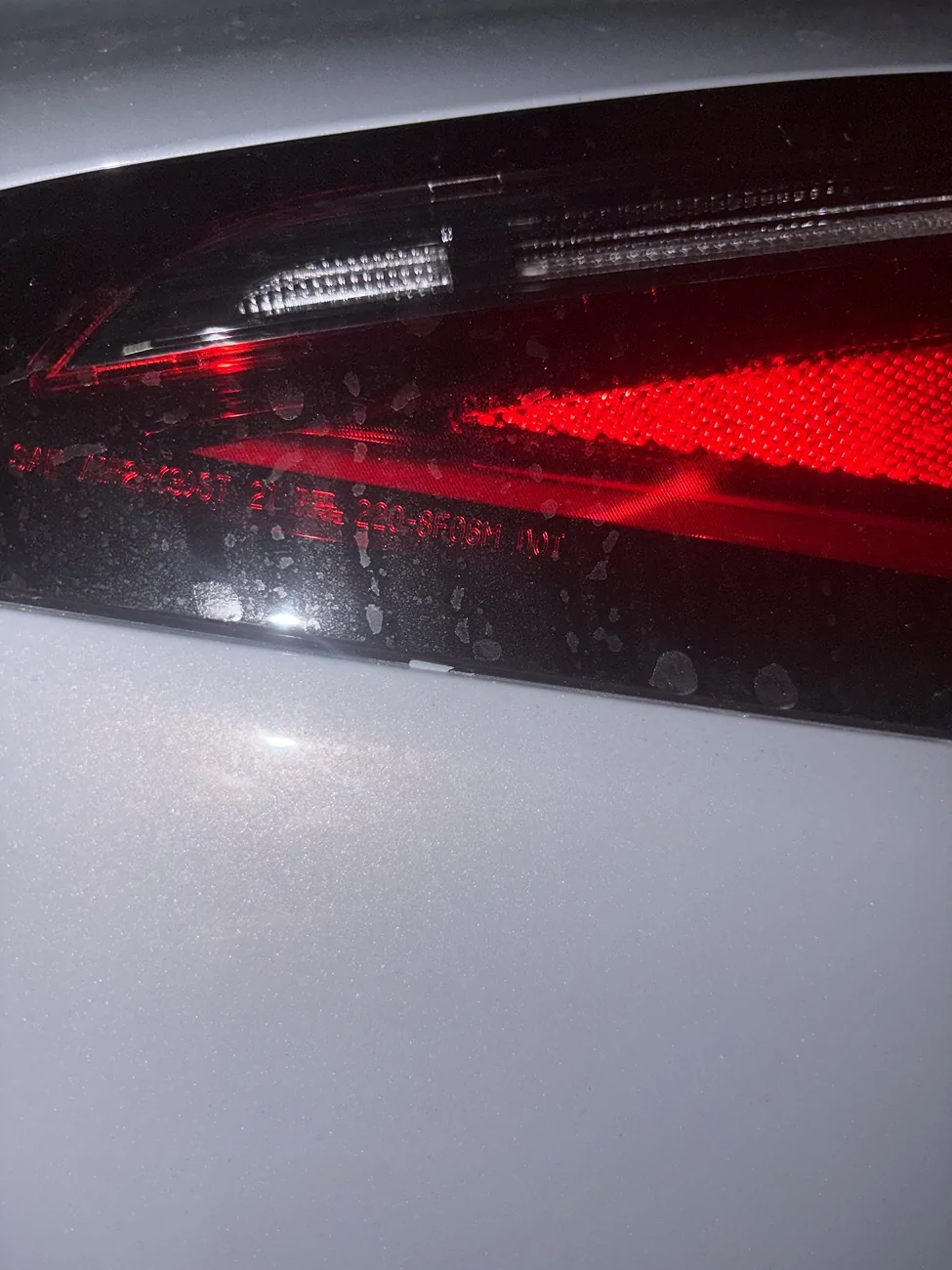 Acura Integra Bad paint at 1300miles IMG_0614