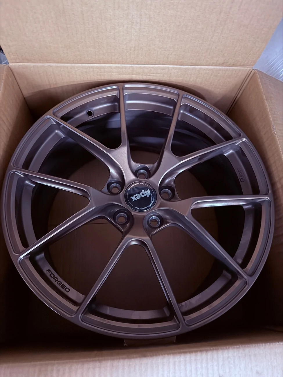 Acura Integra Sold: Apex VS-5RS 19x9.5" ET45 - Satin Bronze IMG_5464