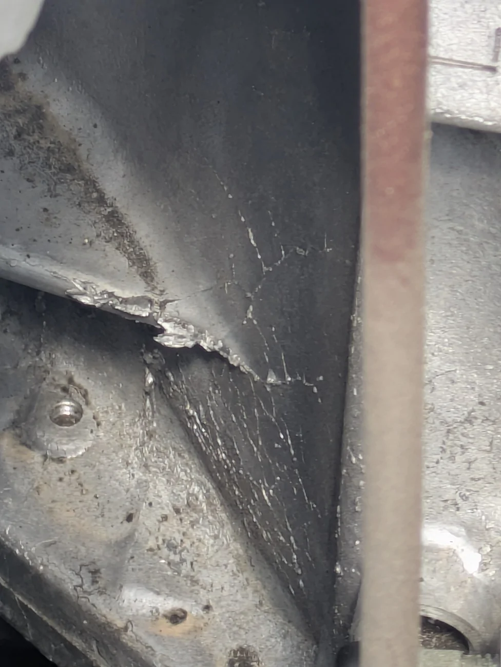 Acura Integra Cosmetic imperfections from casting, or real cracks? PXL_20260505_185205184