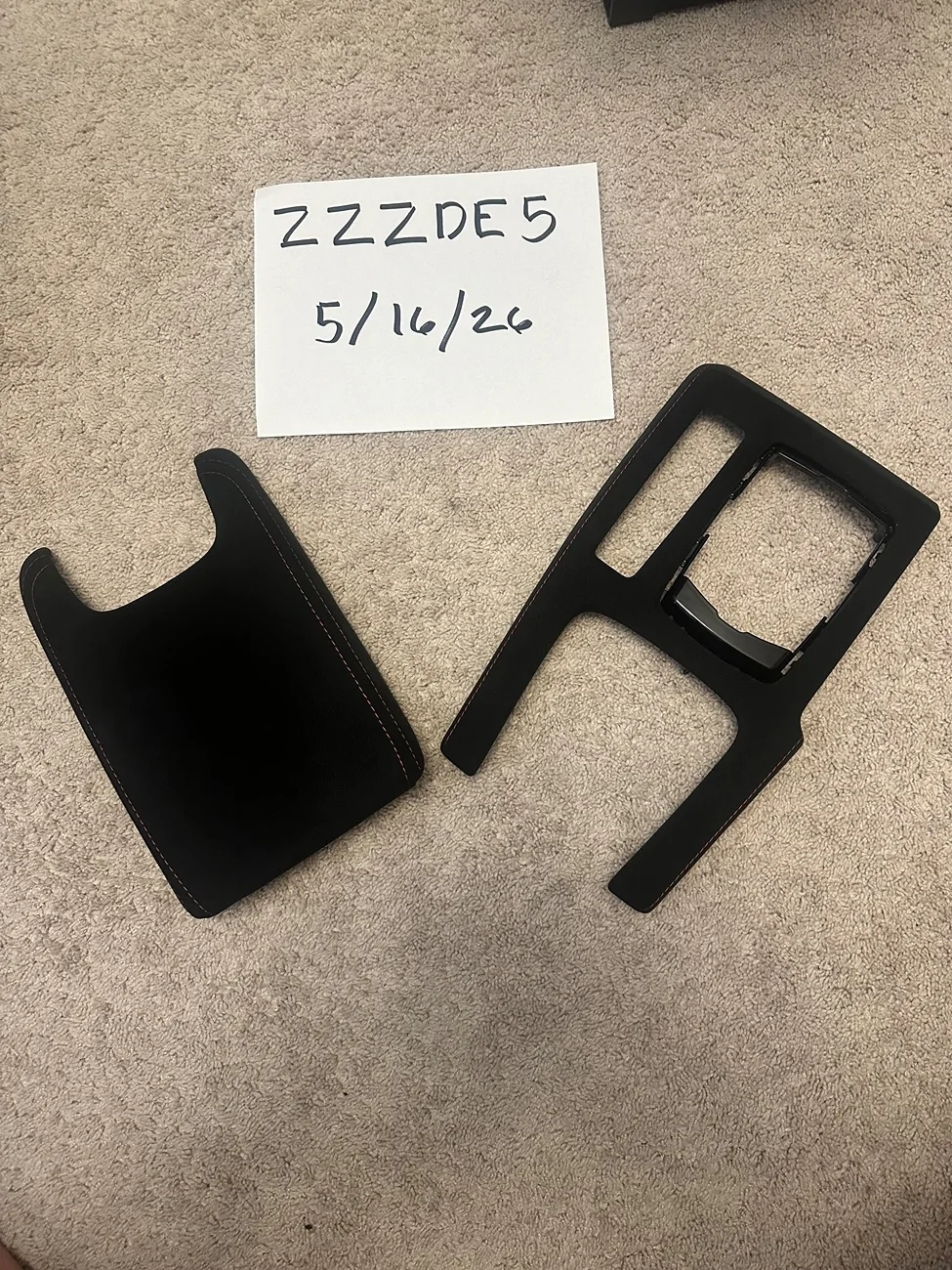 Acura Integra FS: Overland Designs Center Trim and Armrest IMG_6687