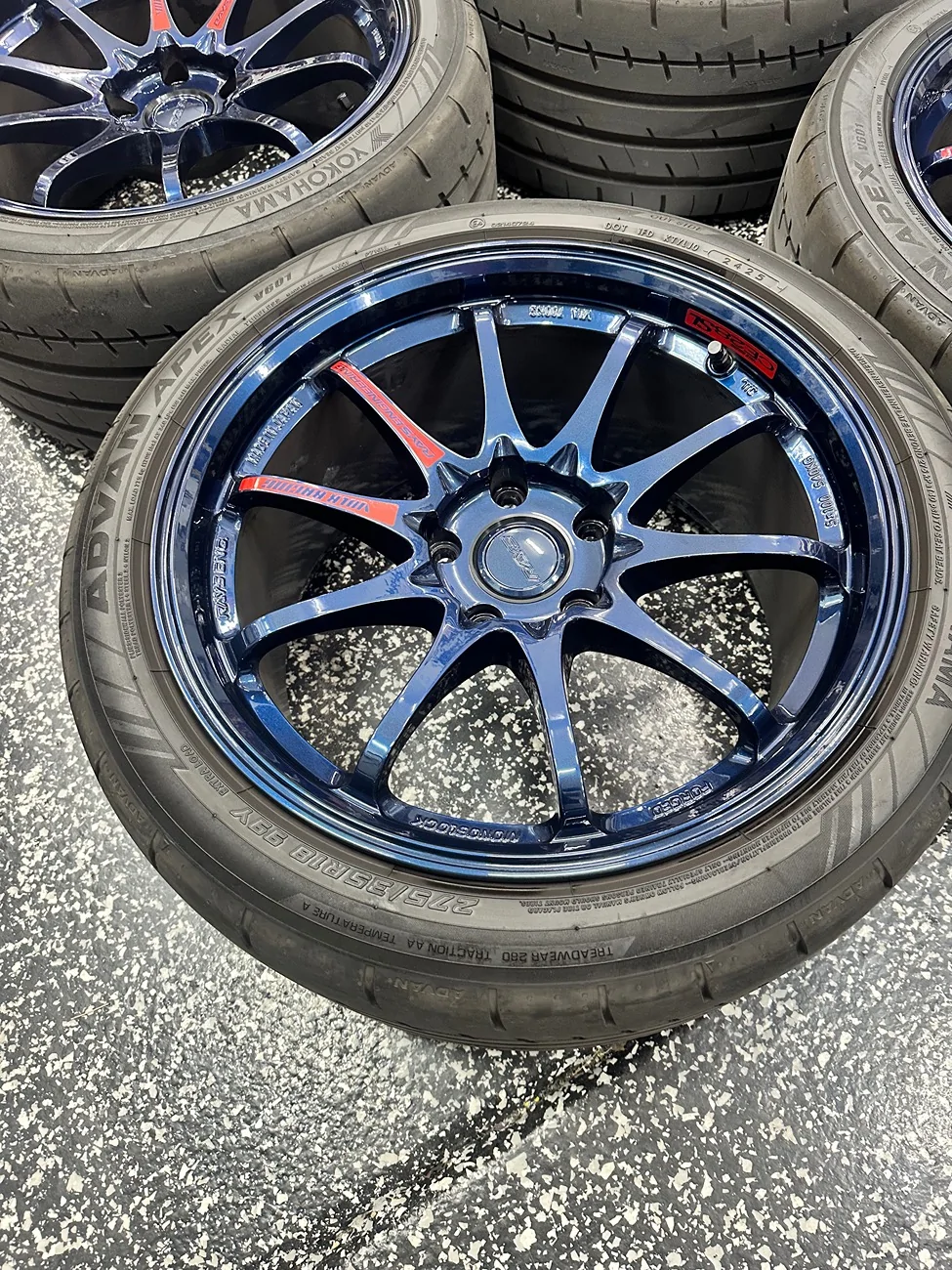 Acura Integra FS: Volk CE28SL 18x9.5 +35 Mag Blue IMG_6675