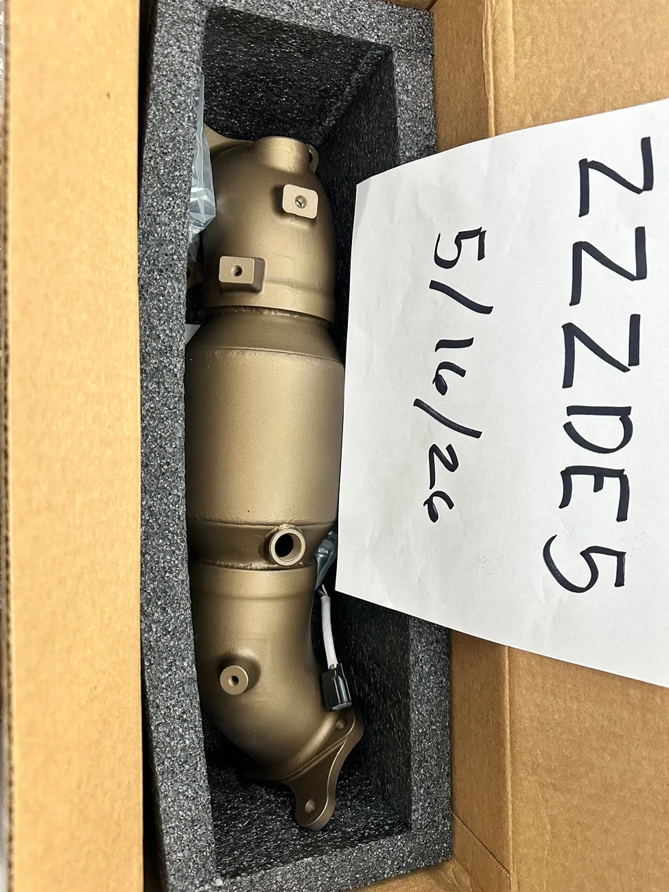 Acura Integra FS: TSP catted downpipe, stud kit, and heat blanket IMG_6700